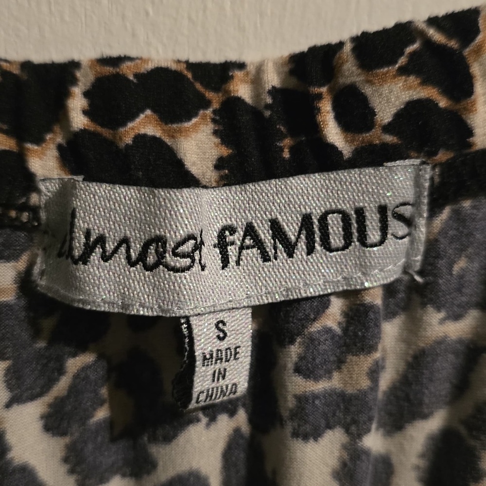 Almost Famous Animal Print Strapless Jumpsuit - Picture 14 of 16